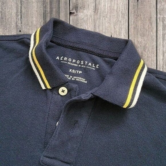 Aeropostale Polo Collared shirt  Men's Size XS  #287 - Picture 2 of 2